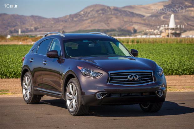 اینفینیتی QX70 بررسی اینفینتی QX70 مدل 2014